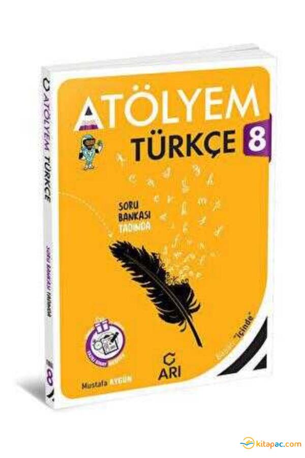 ARI 8.Sınıf TÜRKÇEMİNO TÜRKÇE ATÖLYEM + Yazılı Eki - 1