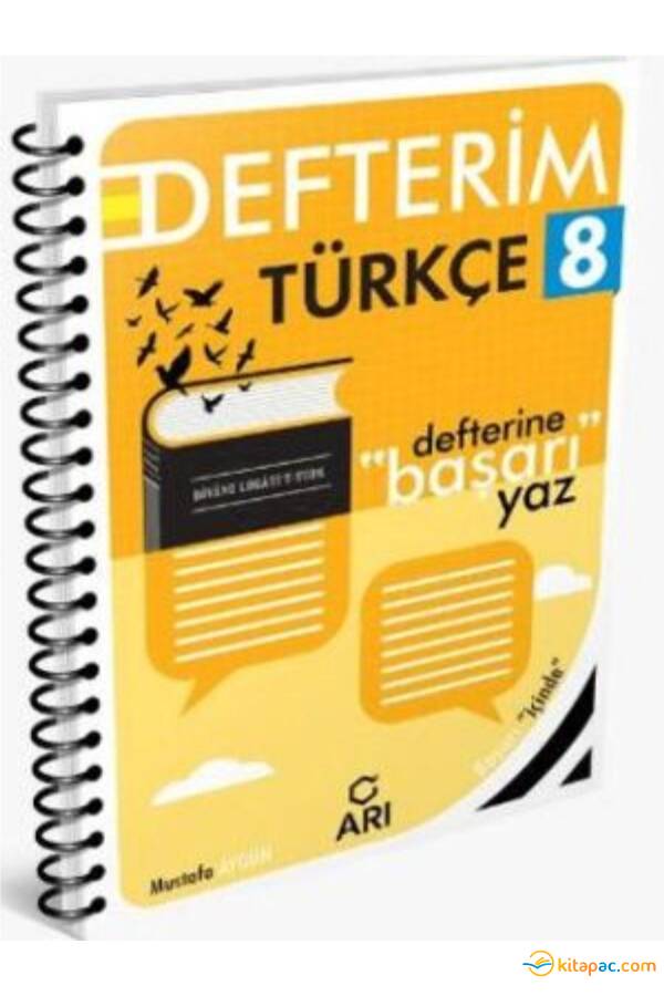 ARI 8.SINIF TÜRKÇE DEFTERİM - 1