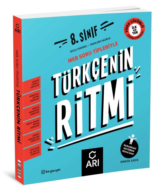 ARI 8.Sınıf TÜRKÇENİN RİTMİ - ARI YAYINLARI
