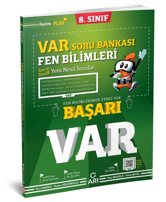 ARI 8.Sınıf VAR FEN BİLİMLERİ Soru Bankası - ARI YAYINLARI