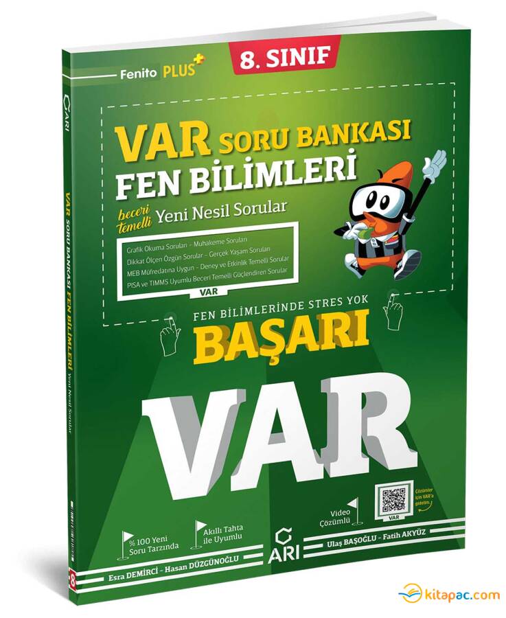 ARI 8.Sınıf VAR FEN BİLİMLERİ Soru Bankası - 1