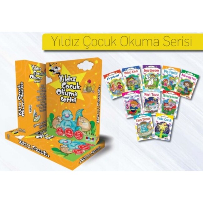 ARTI DEĞER KATAR YILDIZ ÇOCUK OKUMA SERİSİ-(10 Kitap) - ÖYKÜ YAYINLARI