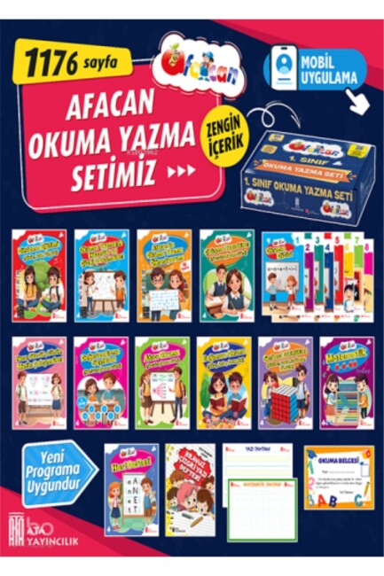 ATA 1. SINIF AFACAN OKUMA YAZMA SETİ - ATA YAYINCILIK
