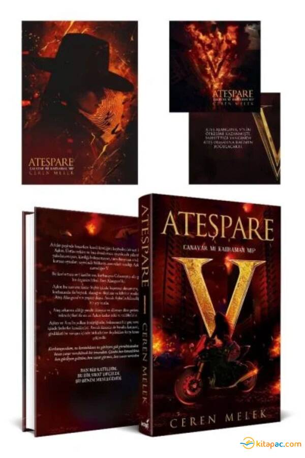 ATEŞPARE - 1 - CANAVAR MI KAHRAMAN MI ? - CİLTLİ - 1
