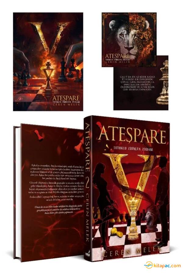 ATEŞPARE - 2 - TUTUKLU ZİHİNLER ZİNDANI - CİLTLİ - 1
