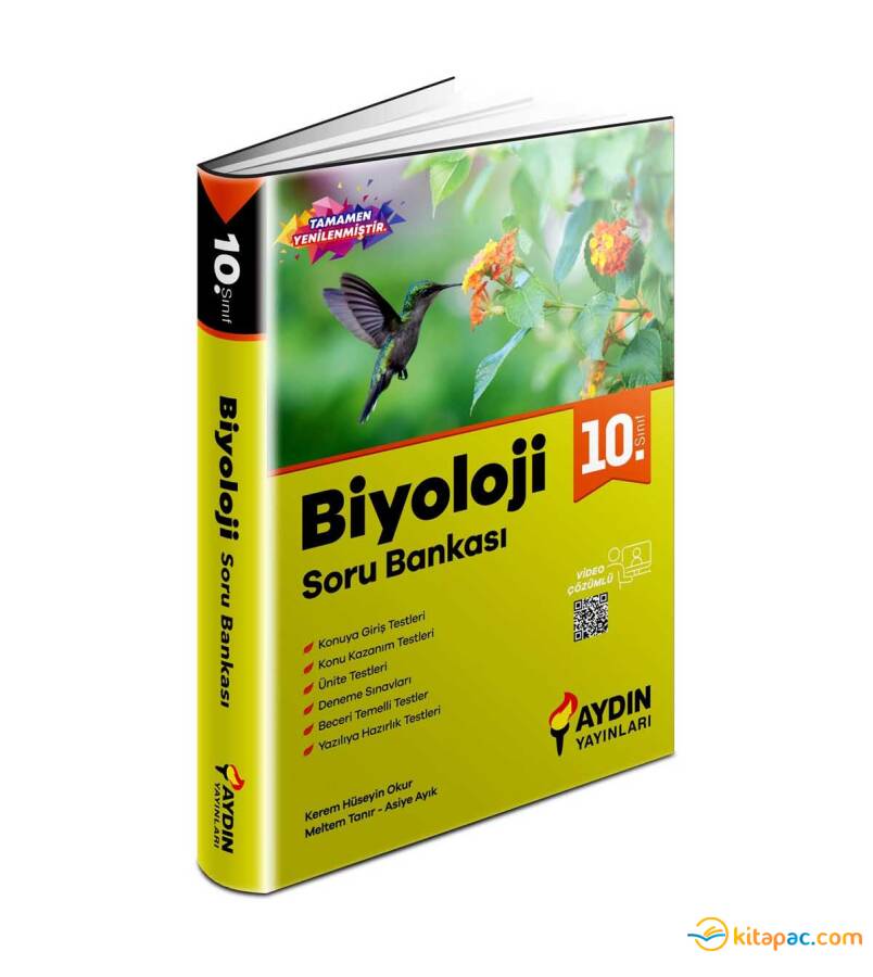 AYDIN 10.Sınıf BİYOLOJİ Soru Bankası - 1