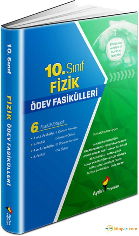 AYDIN 10.Sınıf FİZİK Ödev Fasikülleri - 1