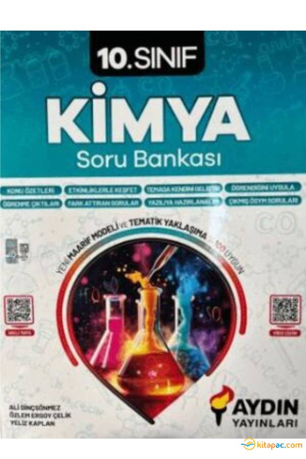 AYDIN 10.Sınıf KİMYA Konu Özetli Soru Bankası - 1