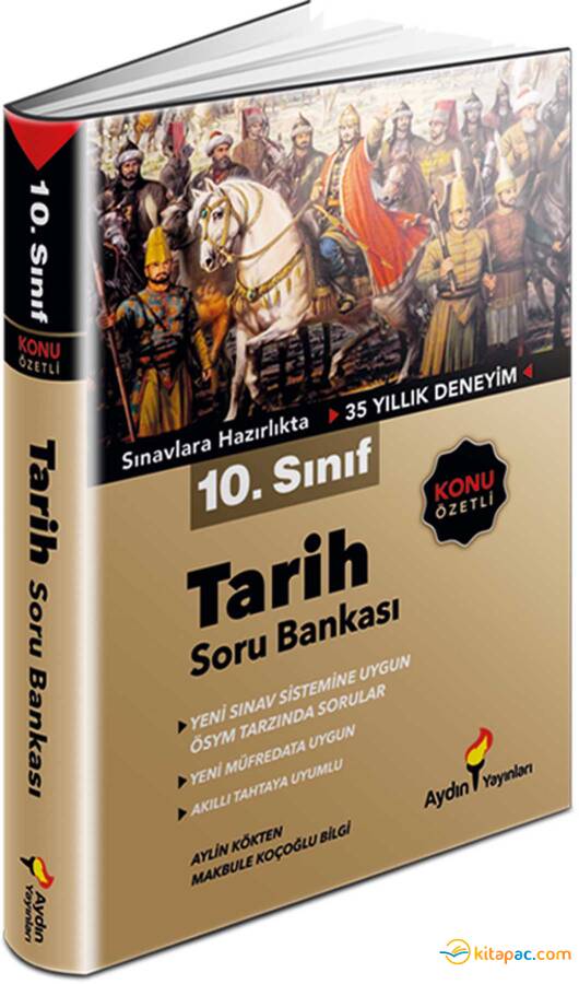 AYDIN 10.Sınıf TARİH Soru Bankası - 1