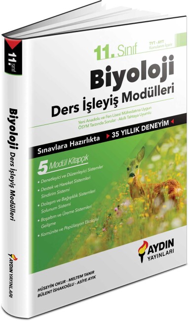 AYDIN 11.Sınıf BİYOLOJİ Ders İşleyiş Modülleri - AYDIN YAYINLARI