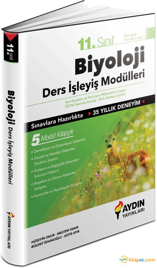 AYDIN 11.Sınıf BİYOLOJİ Ders İşleyiş Modülleri - 1