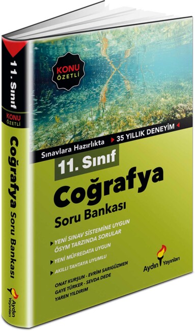 AYDIN 11.Sınıf COĞRAFYA Soru Bankası - AYDIN YAYINLARI