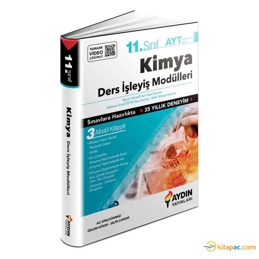 AYDIN 11.Sınıf KİMYA Ders İşleyiş Modülleri - 1