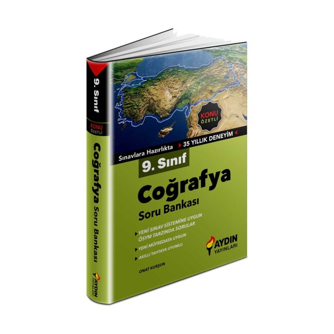 AYDIN 9.Sınıf COĞRAFYA Konu Özetli Soru Bankası - AYDIN YAYINLARI