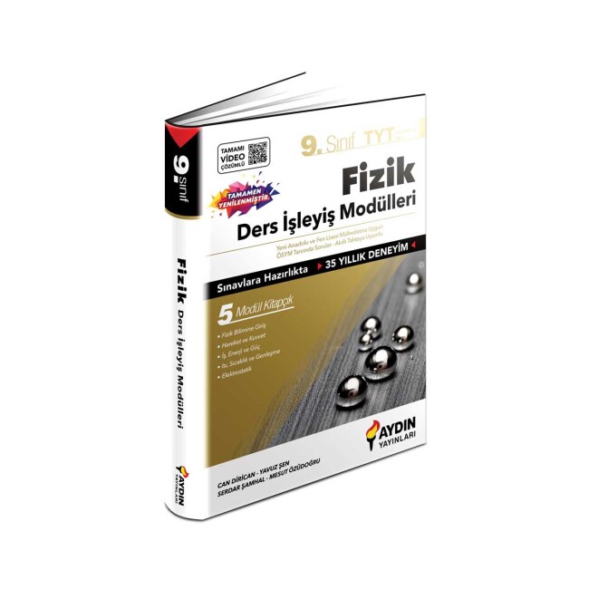 AYDIN 9.Sınıf FİZİK Ders İşleyiş Modülleri - AYDIN YAYINLARI
