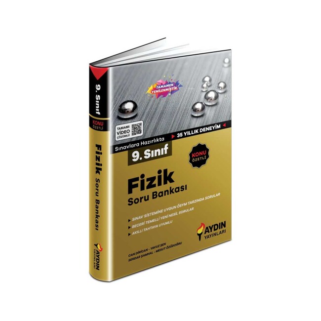 AYDIN 9.Sınıf FİZİK Soru Bankası - AYDIN YAYINLARI