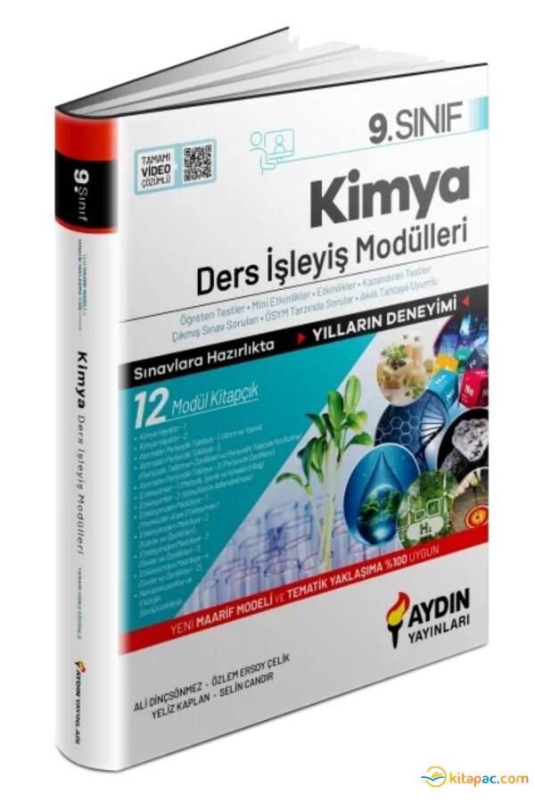 AYDIN 9.Sınıf KİMYA DERS İŞLEYİŞ MODÜLLERİ - 1