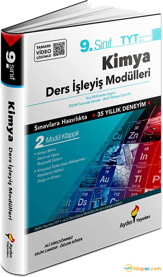 AYDIN 9.Sınıf KİMYA Ders İşleyiş Modülleri - 1