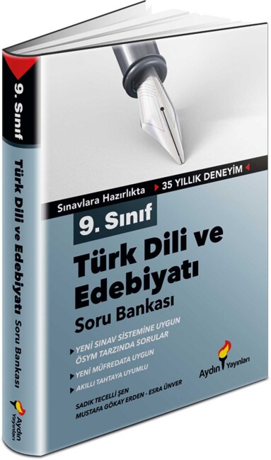 AYDIN 9.Sınıf TÜRK DİLİ ve EDEBİYATI Soru Bankası - AYDIN YAYINLARI