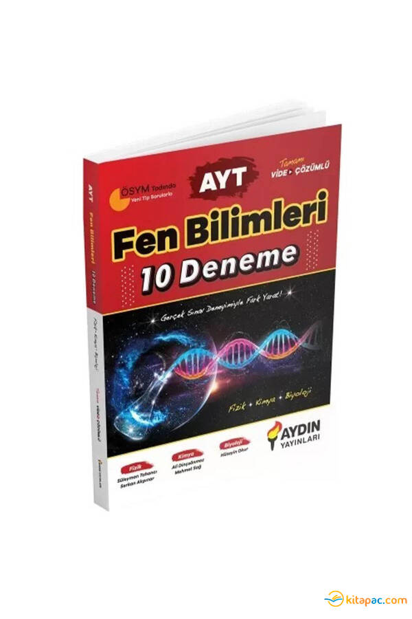 AYDIN AYT FEN BİLİMLERİ 10 lu DENEME - 1