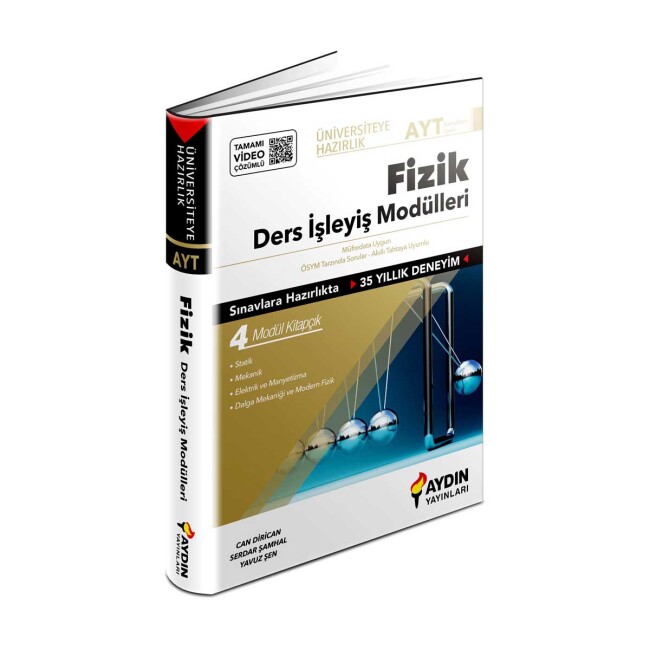 AYDIN AYT FİZİK Ders İşleyiş Modülleri - AYDIN YAYINLARI
