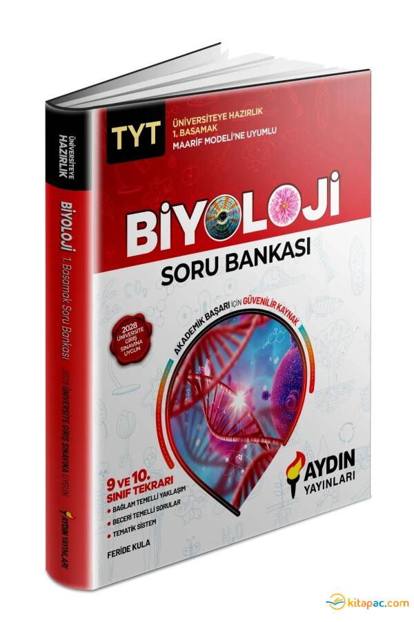 AYDIN TYT BİYOLOJİ SORU BANKASI MAARİF MODEL 1.BASAMAK - 1