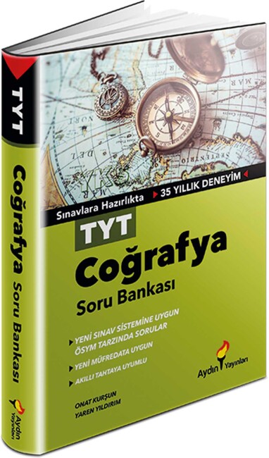 AYDIN TYT COĞRAFYA Soru Bankası - AYDIN YAYINLARI