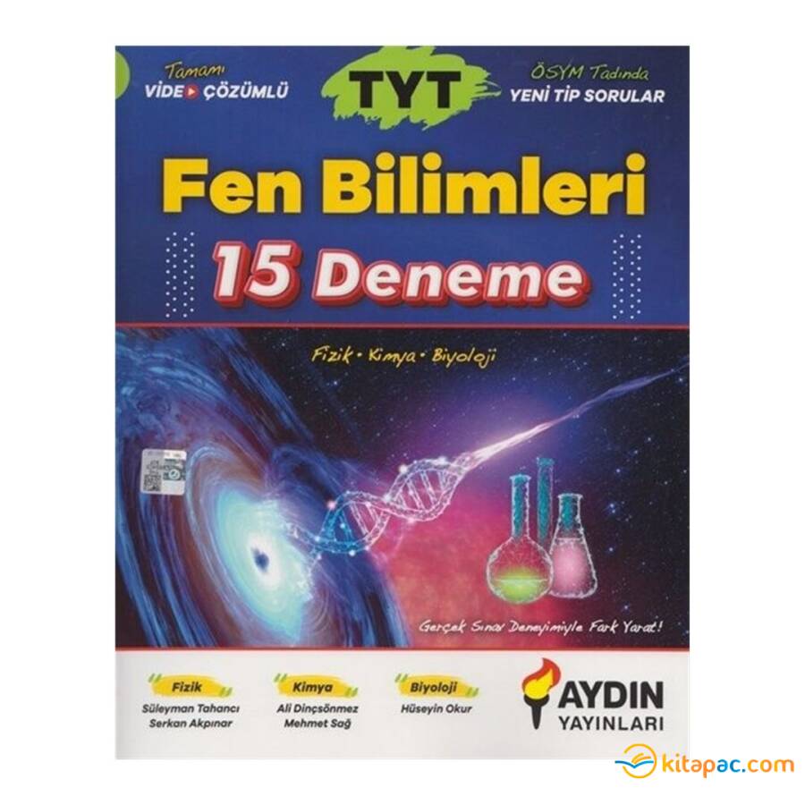 AYDIN TYT FEN BİLİMLERİ 15 li DENEME - 1
