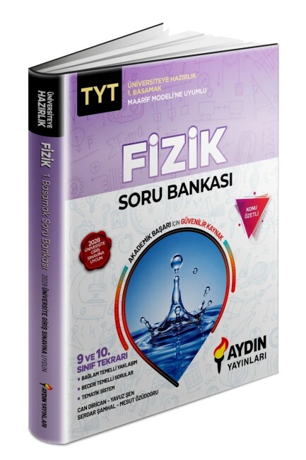 AYDIN TYT FİZİK SORU BANKASI MAARİF MODEL 1.BASAMAK - AYDIN YAYINLARI