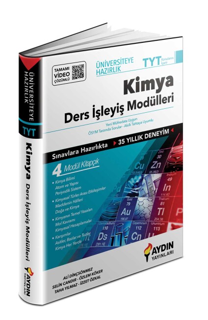 AYDIN TYT KİMYA Ders İşleyiş Modülleri - AYDIN YAYINLARI