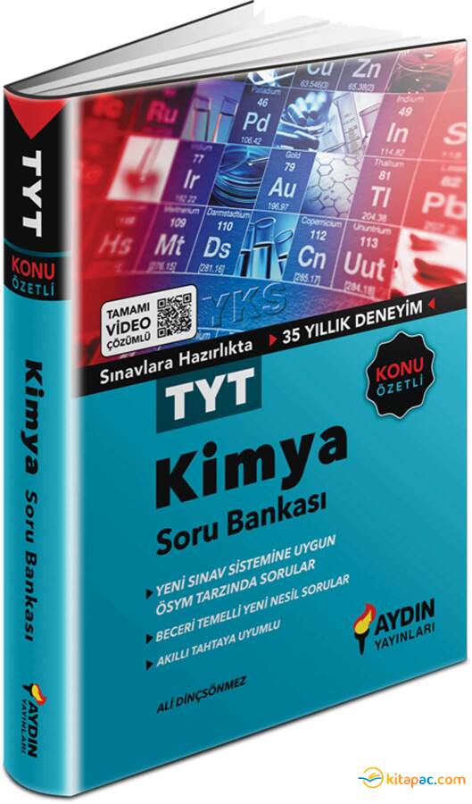 AYDIN TYT KİMYA Konu Özetli Soru Bankası - 1