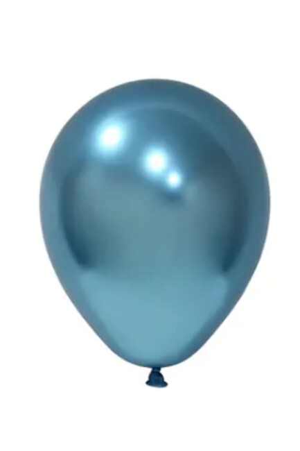 BALONEVİ 18'' KROM BALON MAVİ 10'LU - BALONEVİ
