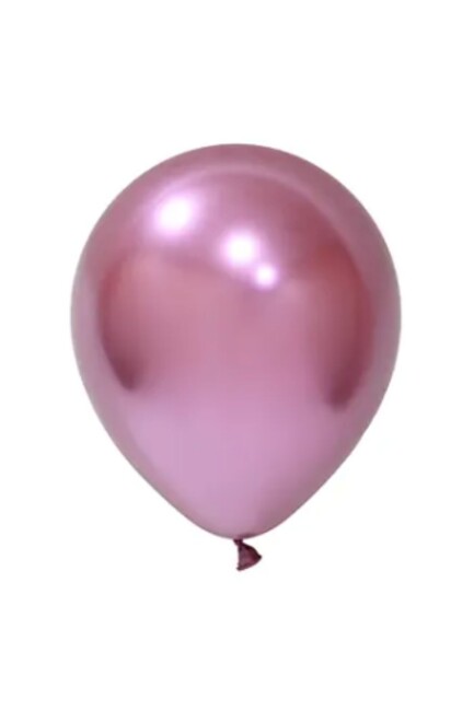 BALONEVİ 18'' KROM BALON PEMBE 10'LU - BALONEVİ