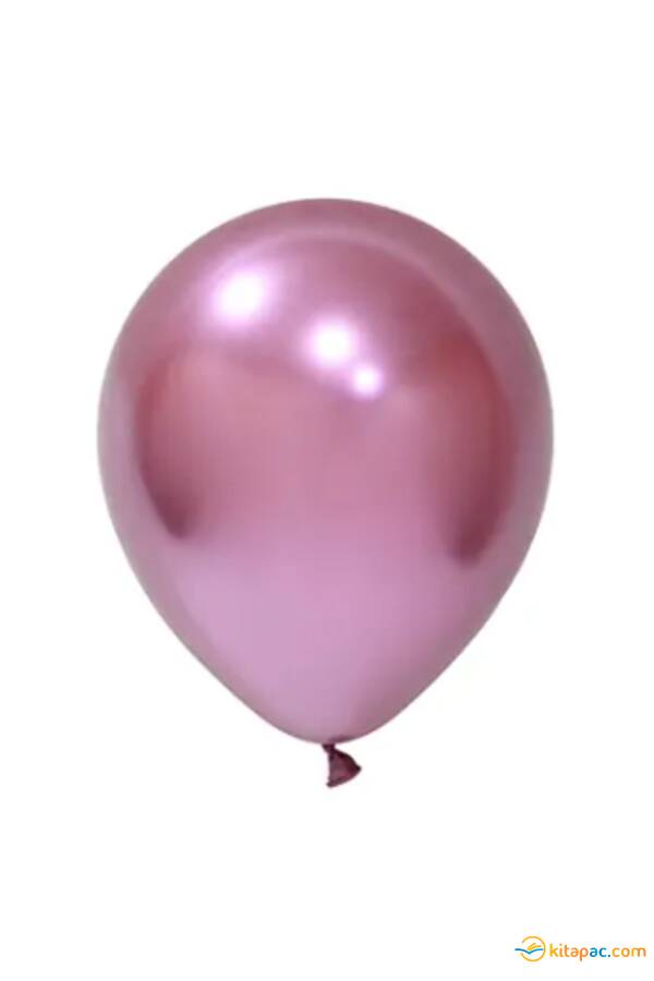 BALONEVİ 18'' KROM BALON PEMBE 10'LU - 1