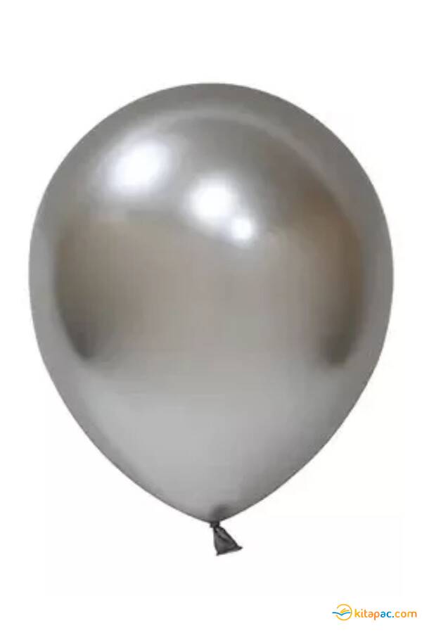 BALONEVİ 18'' KROM BALON SİLVER 10'LU - 1