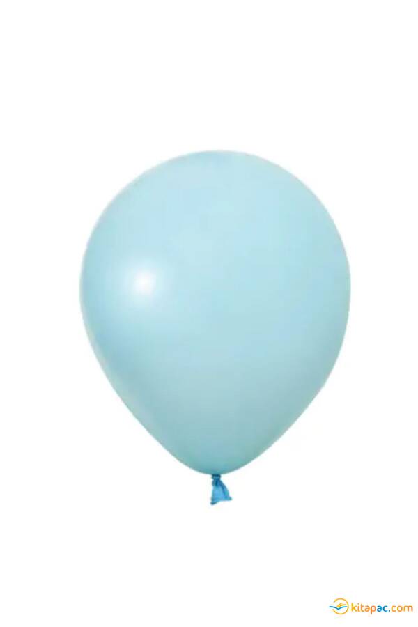 BALONEVİ 18'' MAKARON BALON MAVİ 10'LU - 1