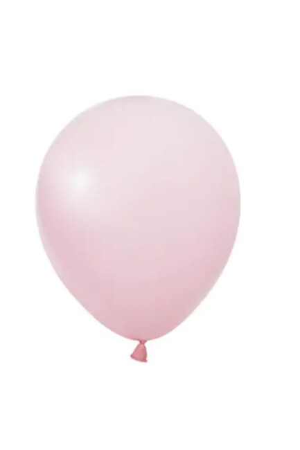 BALONEVİ 18'' MAKARON BALON PEMBE 10'LU - BALONEVİ