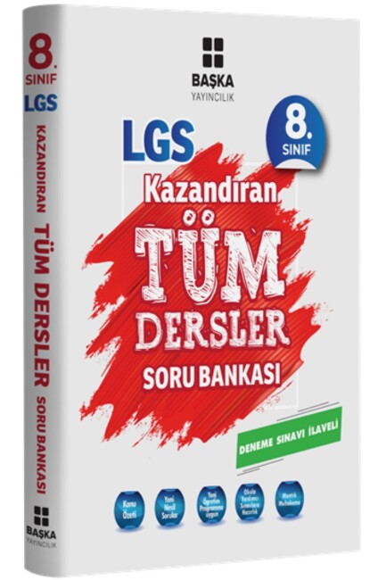 BAŞKA 8.Sınıf LGS KAZANDIRAN TÜM DERSLER Soru Bankası - BAŞKA YAYINCILIK