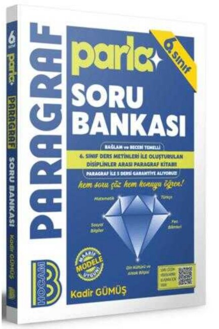 BENİM HOCAM 6.SINIF PARLA PARAGRAF SORU BANKASI - BENİM HOCAM YAYINLARI