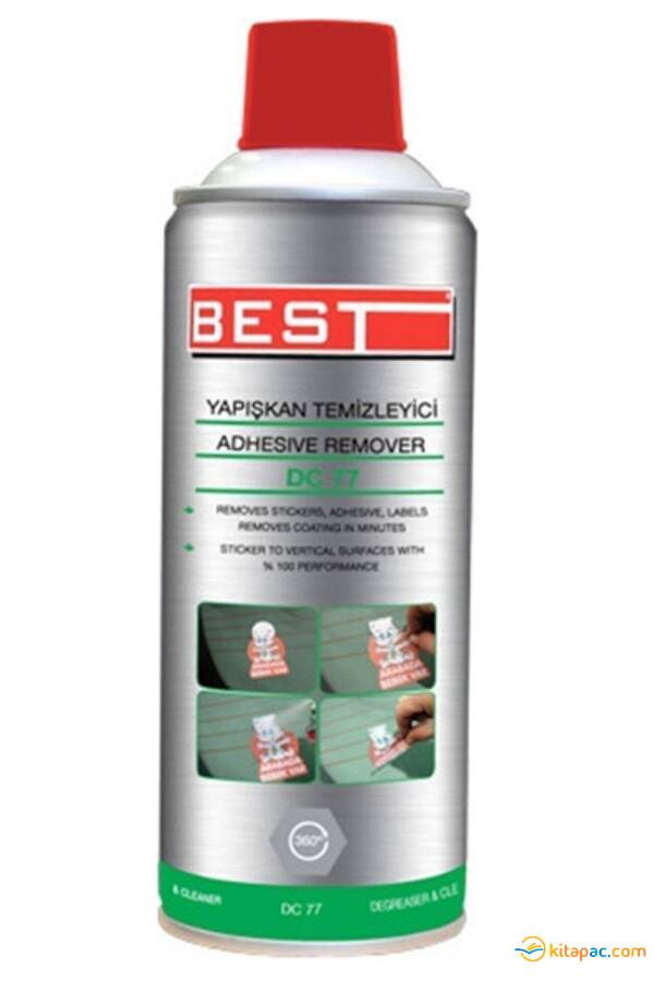 BEST 400ml. YAPIŞKAN TEMİZLEYİCİ ETİKET SÖKÜCÜ DC-77 - 1