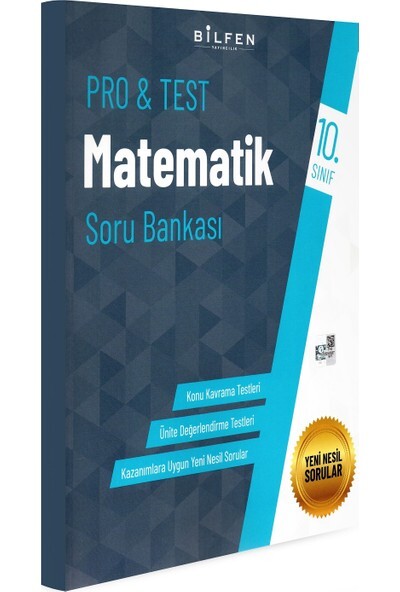 BİLFEN 10.Sınıf PROTEST MATEMATİK Soru Bankası - BİLFEN YAYINLARI