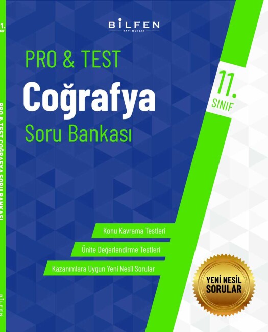 BİLFEN 11.Sınıf PROTEST COĞRAFYA Soru Bankası - BİLFEN YAYINLARI