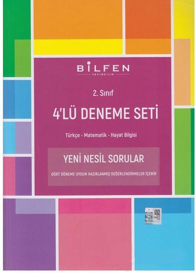 BİLFEN 2.Sınıf 4 lü DENEME SETİ - BİLFEN YAYINLARI