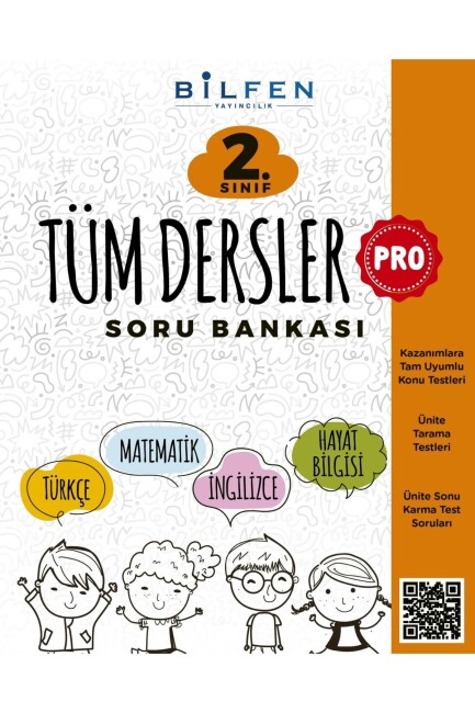 BİLFEN 2.Sınıf PRO TÜM DERSLER Soru Bankası - BİLFEN YAYINLARI
