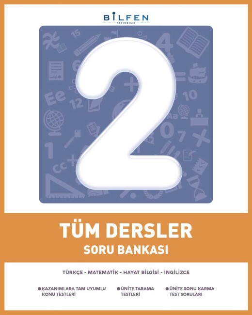 BİLFEN 2.Sınıf TÜM DERSLER Soru Bankası - BİLFEN YAYINLARI