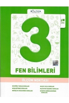 BİLFEN 3.Sınıf FEN BİLİMLERİ ÖLÇÜM NOKTASI - BİLFEN YAYINLARI