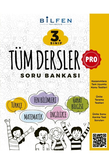 BİLFEN 3.Sınıf PRO TÜM DERSLER Soru Bankası - BİLFEN YAYINLARI