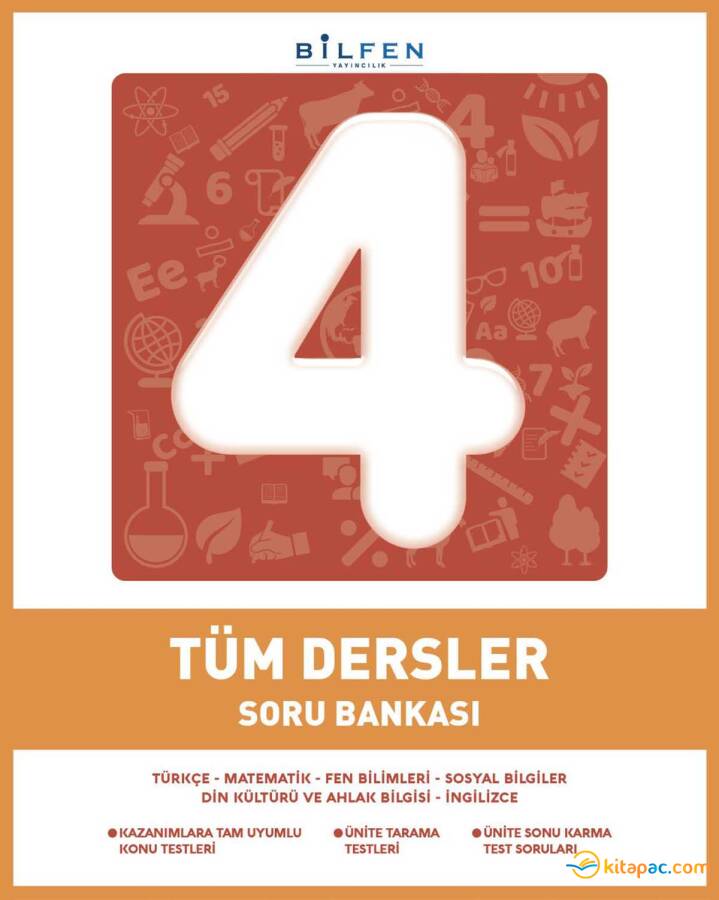 BİLFEN 4.Sınıf TÜM DERSLER Soru Bankası - 1