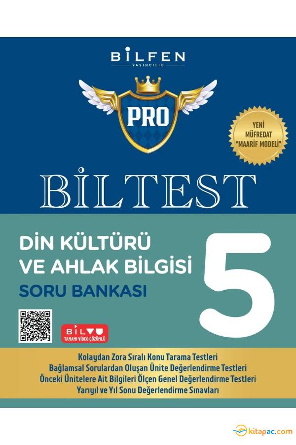 BİLFEN 5.Sınıf BİLTEST DİN KÜLTÜRÜ Soru Bankası - 1