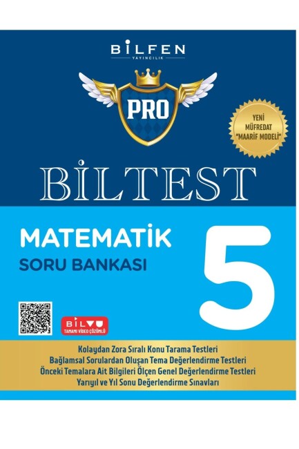 BİLFEN 5.Sınıf BİLTEST MATEMATİK Soru Bankası - BİLFEN YAYINLARI